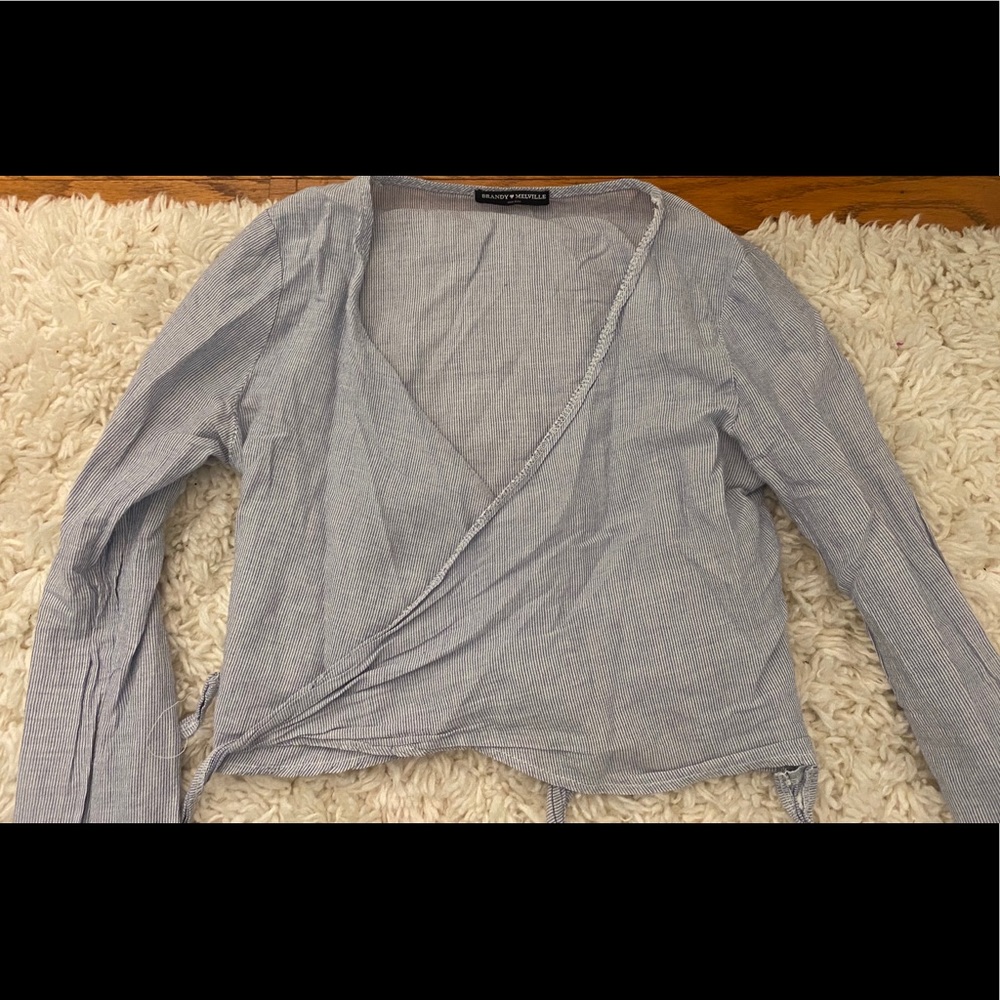 RARE brandy wrapped long sleeve